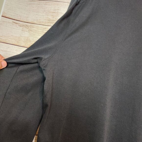 Cutter & Buck Men’s Pullover Black Sweater Size XXL/TTG  1/4 Zip Long Sleeve - Picture 15 of 16